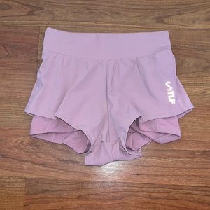 Dark Lavender workout shorts